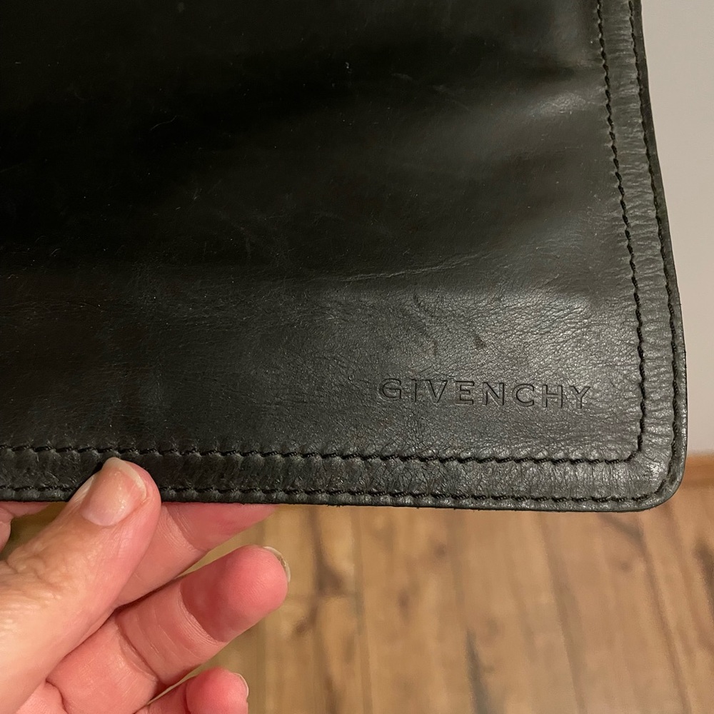 Givenchy Leather Messenger Bag - Picture 3 of 9